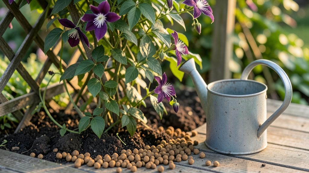 Feeding Clematis Plants: Seasonal Nutrient Guide for Nonstop Blooms