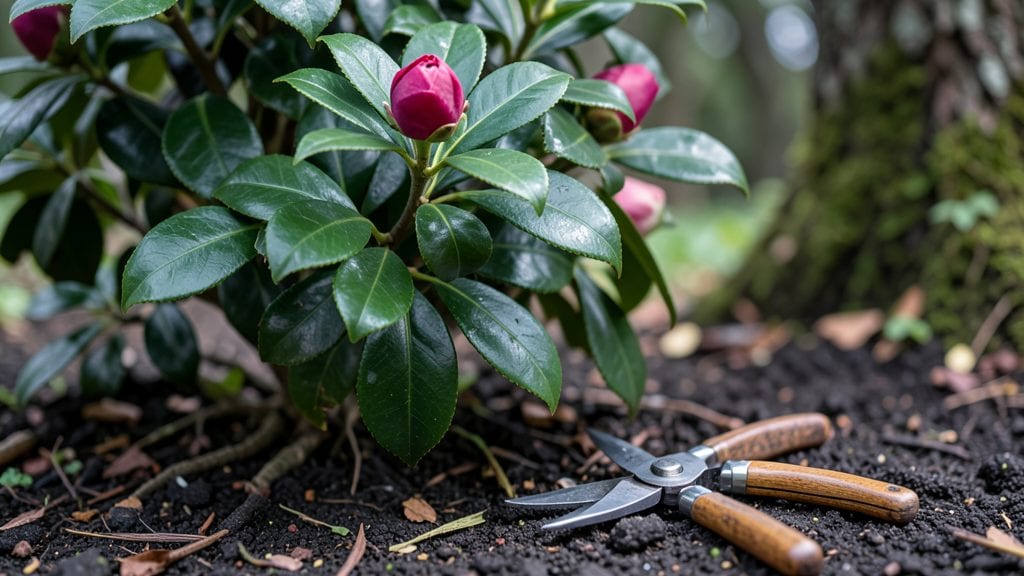 Japonica Plant Pruning: 3-Step Trimming for Year-Round Lushness