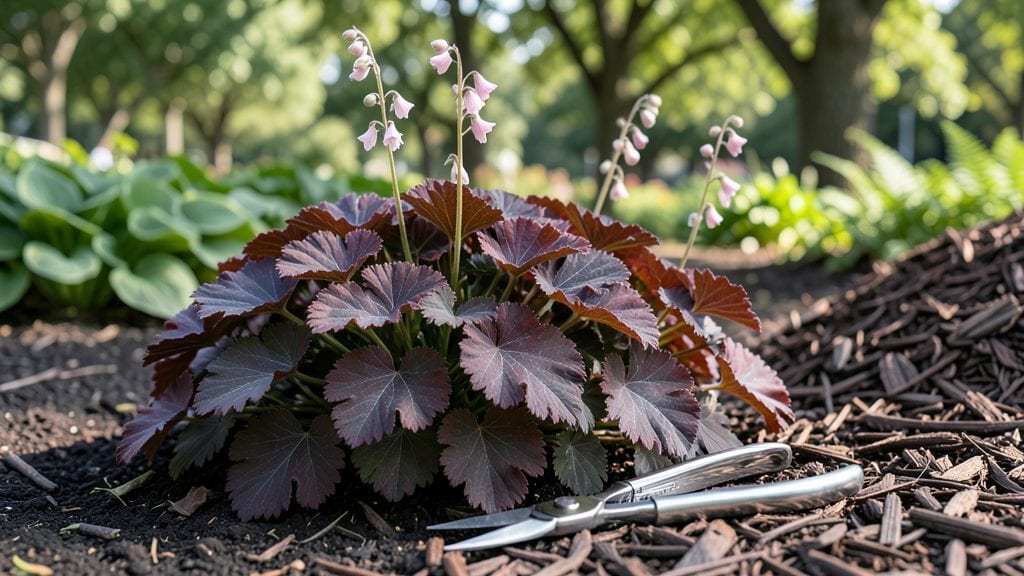 Pruning Heuchera Plants: Year-Round Foliage Revival With 3 Strategic Cuts