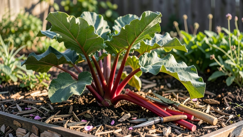 Pruning Rhubarb Plants: Year-Round Harvests With 3 Strategic Cuts