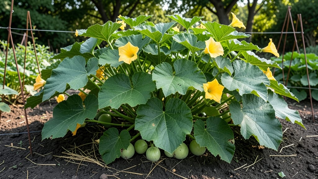Tatume Squash Plants: Fast-Growing Privacy Screen in 3 Months