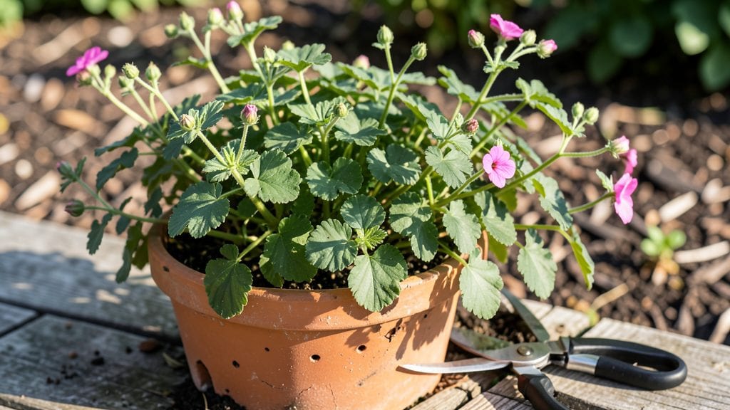 Trimming Geranium Plants: Year-Round Blooms With Deadheading Secrets